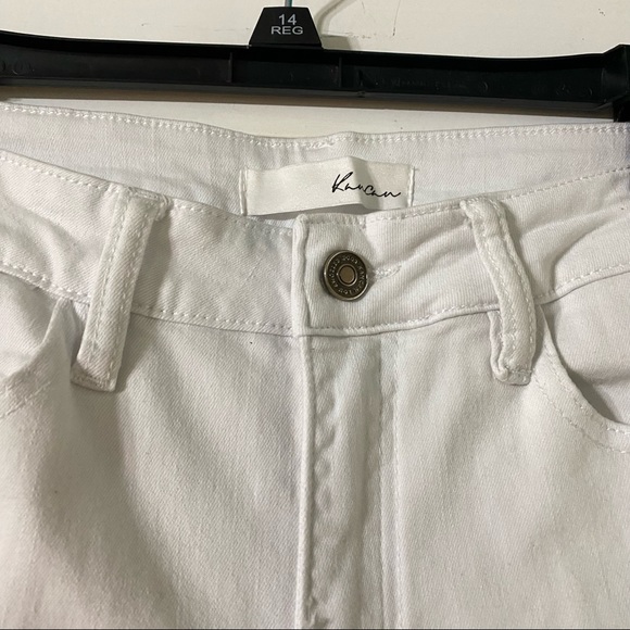 Kancan high rise skinny jeans white size 28 - Picture 5 of 14